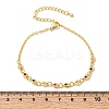 Brass Micro Pave Cubic Zirconia Link Bracelets BJEW-H639-10G-5