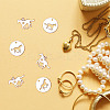 DIY 304 Stainless Steel Horse Pendant Necklace Making Kit DIY-DR0001-44-7