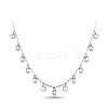 SHEGRACE Simple Elegant 925 Sterling Silver Necklace JN242A-1