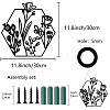 Iron Wall Signs AJEW-WH0286-243-2