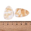 Watermelon Stone Glass Pendants G-Q601-38I-3