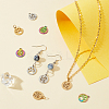 12Pcs 6 Style 201 & 304 Stainless Steel Pendants STAS-DC0001-58-3