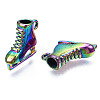 Rainbow Color Alloy Pendants PALLOY-N156-148-NR-3