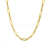 Stainless Steel Paperclip Chains Necklaces for Women LS-PW-WG32A9D-01-1