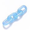 Imitation Jelly Acrylic Linking Rings OACR-S036-006A-F01-2
