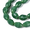 Opaque Solid Color Glass Beads Strands GLAA-N071-01A-C08-3
