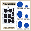 10Pcs 2 Colors Nylon Repair Patches AJEW-OC0013-95-2