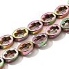 Electroplated Synthetic Non-magnetic Hematite Beads Strands G-L613-Z01-01J-1