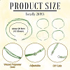20Pcs Waxed Polyester Cord Bracelet Making AJEW-TAC00099-3