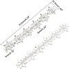 1Pc Shiny Flower Crystal Rhinestone Trim DIY-FG0003-37-2