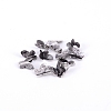 Textured Alloy Cabochons MRMJ-WH0060-53AS-2