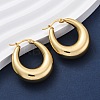 PVD Vacuum Plating 304 Stainless Steel Chunky Hoop Earrings for Women LS-EJEW-F280-06E-G-4
