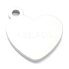 Non-Tarnish 304 Stainless Steel Pendants STAS-B016-03P-2