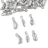 24Pcs 6 Styles Vegetables 304 Stainless Steel Charms STAS-FS0002-11-2