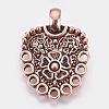 Eco-Friendly Zinc Alloy Hook Clasps LS-PALLOY-WH0031-02R-5