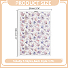 5Pcs 5 Colors Polymer Clay Earrings Water Transfer Paper DIY-HY0003-22B-2