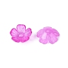 Transparent Plastic Bead Caps KY-Q005-02A-09-3