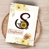 Flower Letter S Carbon Steel Cutting Dies Stencils DIY-WH0309-2371-5