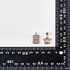 10Pcs Rack Plating Brass Micro Pave Clear Cubic Zirconia Pendants ZIRC-SZ0004-08-6