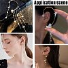 30Pcs 3 Colors Iron Ear Cuff Findings EJEW-SC0001-53-5