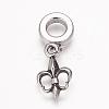 304 Stainless Steel European Dangle Charms OPDL-K001-08AS-1