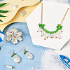 9 Sets 9 Style ABS Plastic Imitation Pearl Pendants KY-TA0001-23-6