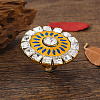 Bohemian Vintage Ethnic Alloy Rhinestone Finger Rings QX0525-4-1