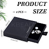 Cardboard Jewelry Set Drawer Boxes CON-WH0099-76B-2