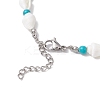 2Pcs 2 Styles Shell Beaded Bracelets BJEW-TA00586-02-5