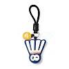 PU Leather Pendant Decorations HJEW-I014-01B-1