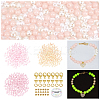 DIY Glow in the Dark Bracelet Necklace Making Kit DIY-NB0009-24-1
