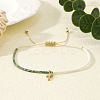 Bohemian Style Glass Seed Beads Braided Bead Bracelets LS-EC2544-1