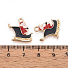 Golden Plated Alloy Enamel Pendants LS-X-ENAM-T009-88-RS-3