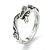 Snake Alloy Finger Rings RJEW-K275-89AS-1