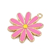 Alloy Enamel Pendants ENAM-H002-02G-05-2
