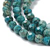 Natural Chrysocolla Beads Strands G-P514-A03-03-4