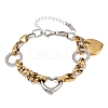201 Stainless Steel Chain Bracelets LS-BJEW-P380-01A-2