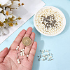 300Pcs ABS Plastic Imitation Pearl Rivet Studs KY-CL0001-02B-3