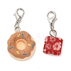 Acrylic & Gemstone Pendant Decorations HJEW-XCP0001-23-2