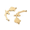 Ion Plating(IP) 304 Stainless Steel Connector Charms STAS-Z078-20G-2