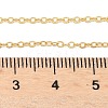 Brass Cable Chain Necklaces X-NJEW-K123-05G-3