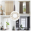 Iron Drape Sliding Eyelet Rings IFIN-SP0001-17A-AB-5