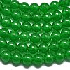 Natural Malaysia Jade Beads Strands G-L645-C01-6mm-17-4
