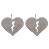 Non-Tarnish 304 Stainless Steel Stud Earrings EJEW-M242-02B-P-1