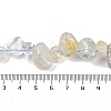 Natural Topaz Nuggets Beads Strands G-B125-A16-01-4