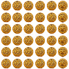 40Pcs AB-Color Resin Rhinestone Beads RESI-PA0001-27-7