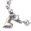 304 Stainless Steel Bracelets BJEW-M001-01P-04-2