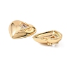 Brass Pave Cubic Zirconia Pendants KK-K351-61G-2