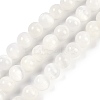 Natural Selenite Beads Strands G-G167-A02-01-1