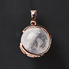 Natural Quartz Crystal Pendants G-A212-01RG-06-3